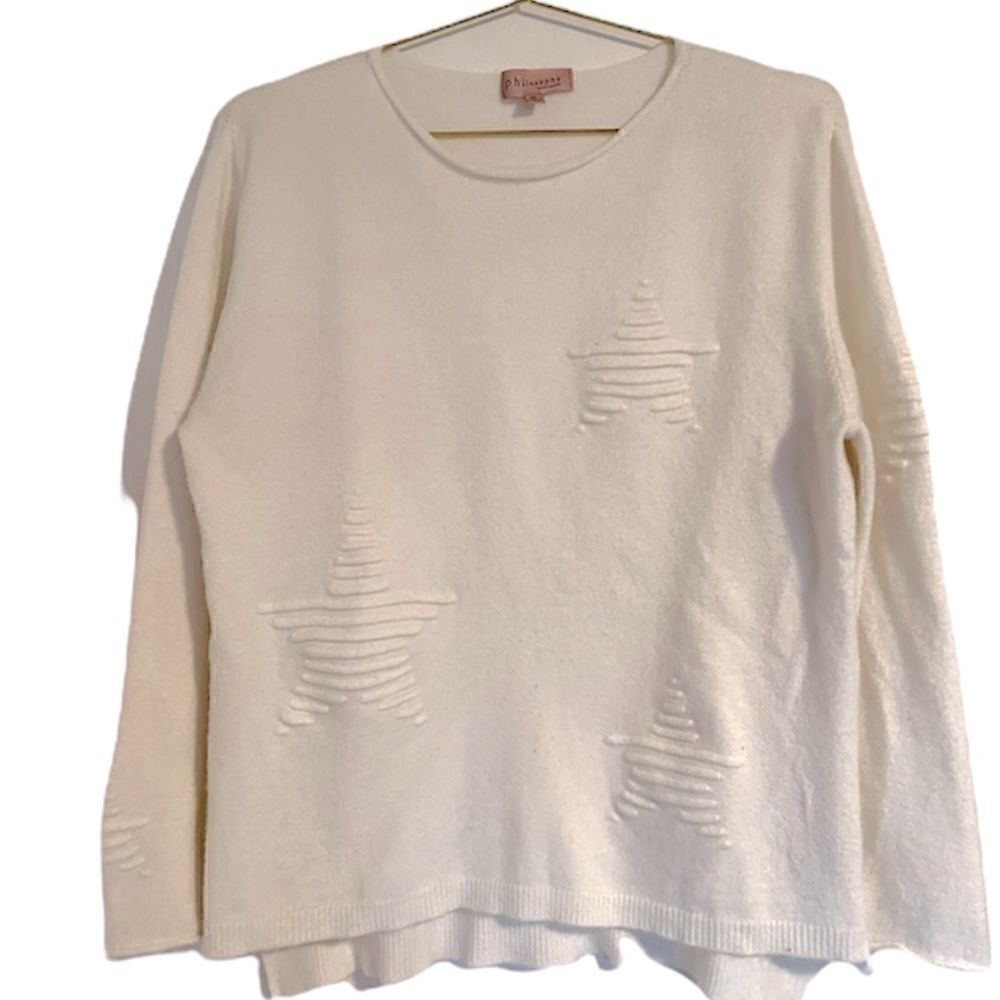 Philosophy Cream Sweater